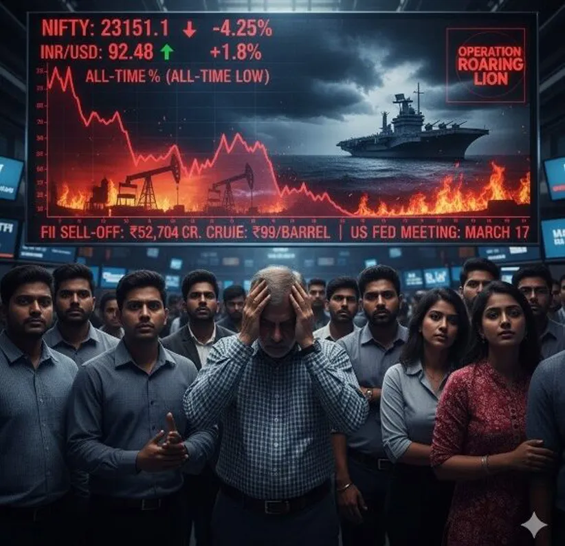 Adarsh Swarajya | मध्य आशियातील युद्धामुळे भारतीय शेअर बाजारात सर्वात...