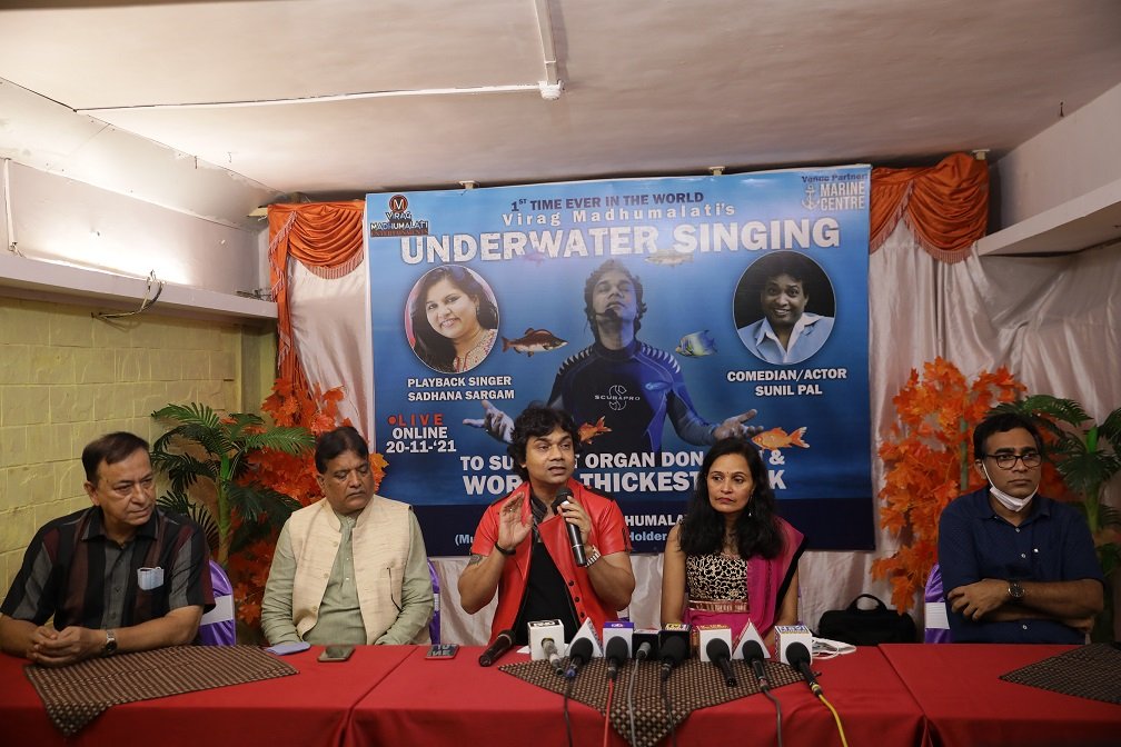 Adarsh Swarajya | पाण्याखाली साकारणार गायनाचा अद्भुत सोहळा
