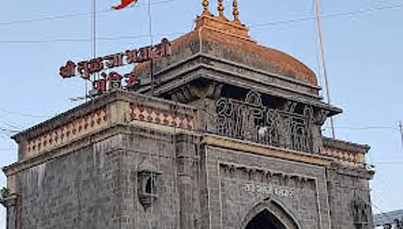 Adarsh Swarajya | तुळजाभवानी देवीच्या ऐतिहासिक शिल्पावरून वाद